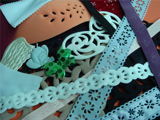 超声波花边缝合机焊接样板