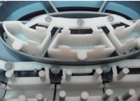 气动热压合机焊接样板